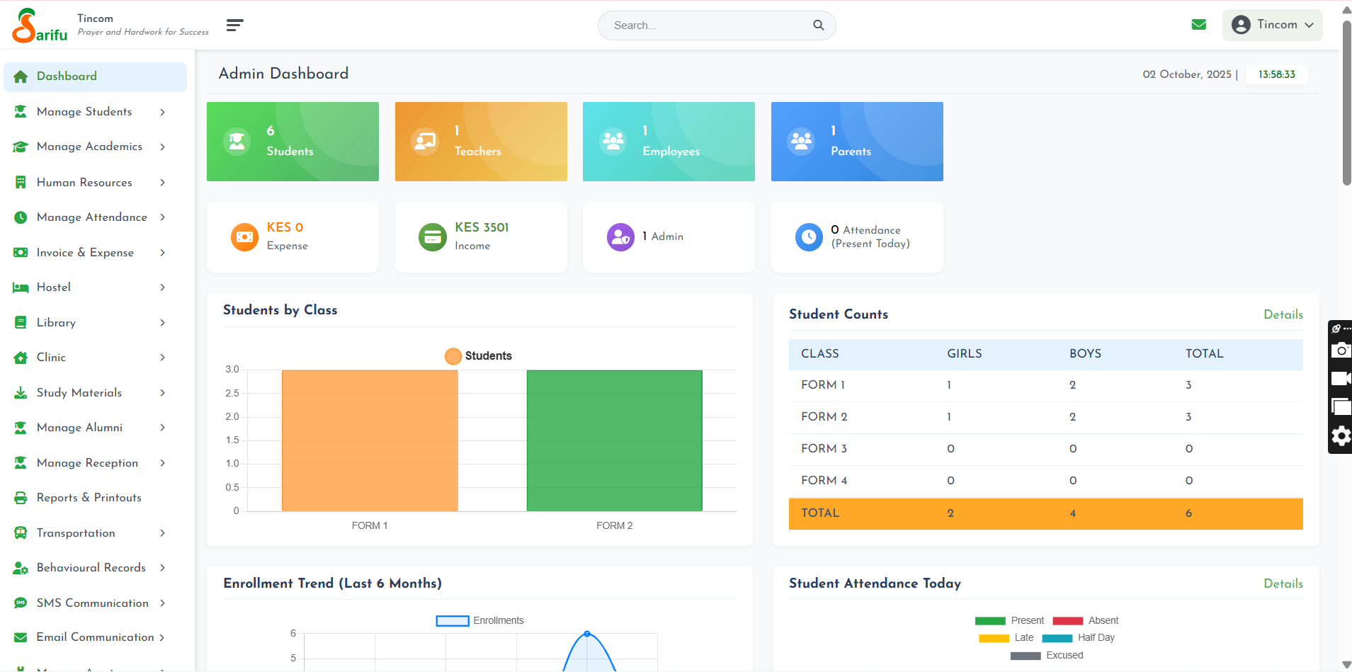 School management platform